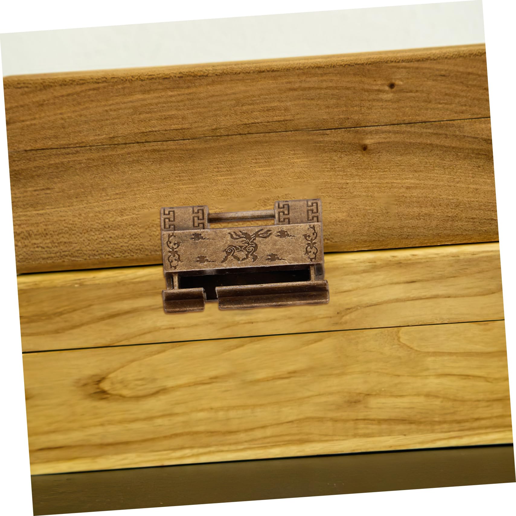 OSALADI 5 Set Di Lucchetti Antichi Con Chiusura A Scatto Piccoli Lucchetti Per Cassetti Armadietti E Scatole Di Gioielli in Legno