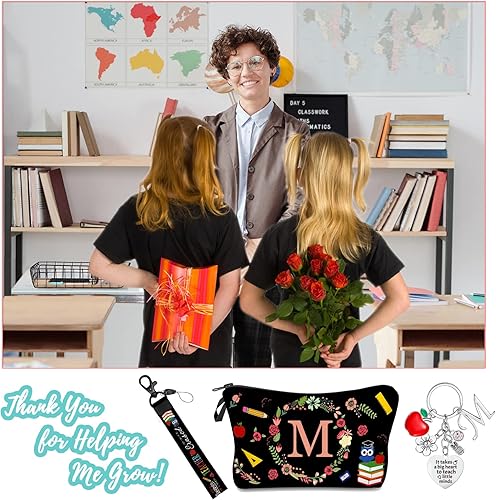 Miniatura 2 de GIANCOMICS Juego de regalos para el día de la semana de agradecimiento al profesor, regalos personalizados para profesores para mujeres, bolsa de