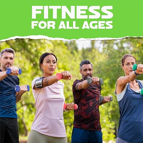 Miniatura 6 de Yes4All Adjustable Workout Aerobic Exercise Step Platform with Neoprene Coated Dumbbell Hand Weight Sets of 2 and Total Body Workout Weighted Bar