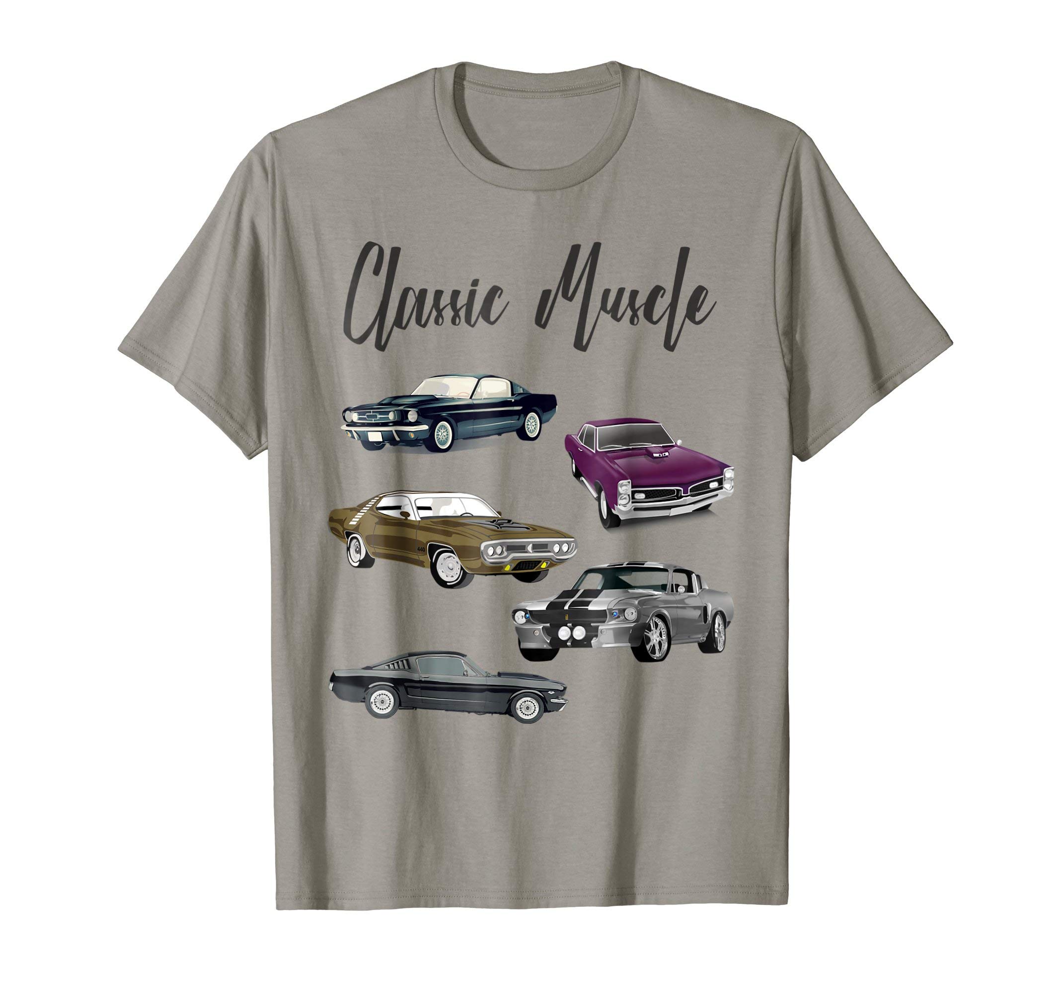 Classic Muscle Maximum Horsepower Car Logo T-Shirt T-ShirtOEKO-TEX STANDARD 100