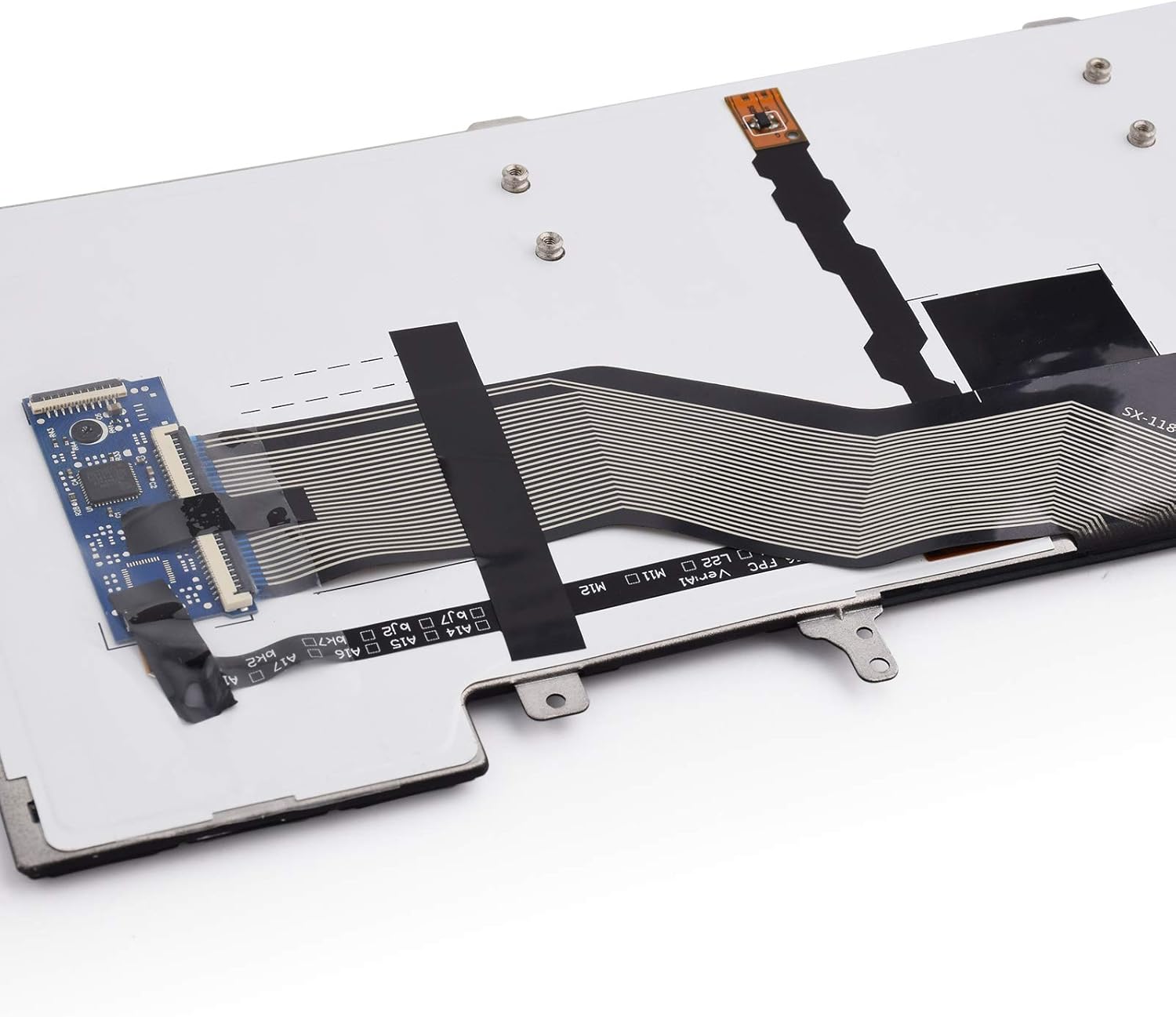 Replacement Keyboard with Backlit Compatible with Dell Latitude E5420 E5430 E6220 E6320 E6330 E6420 E6430 E6440 Series US Layout Black (Without Pointer Stick)