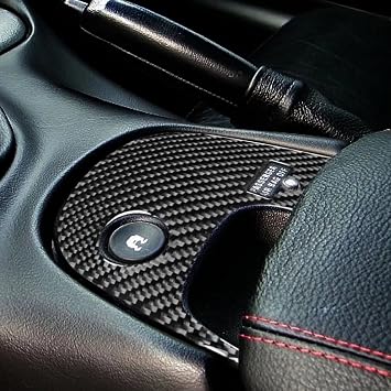 Carbon Fiber Car Interior Accessories Lower Central W/O Traction Control Cover Trim Compatible With For Chevrolet Corvette C5 2000-2004