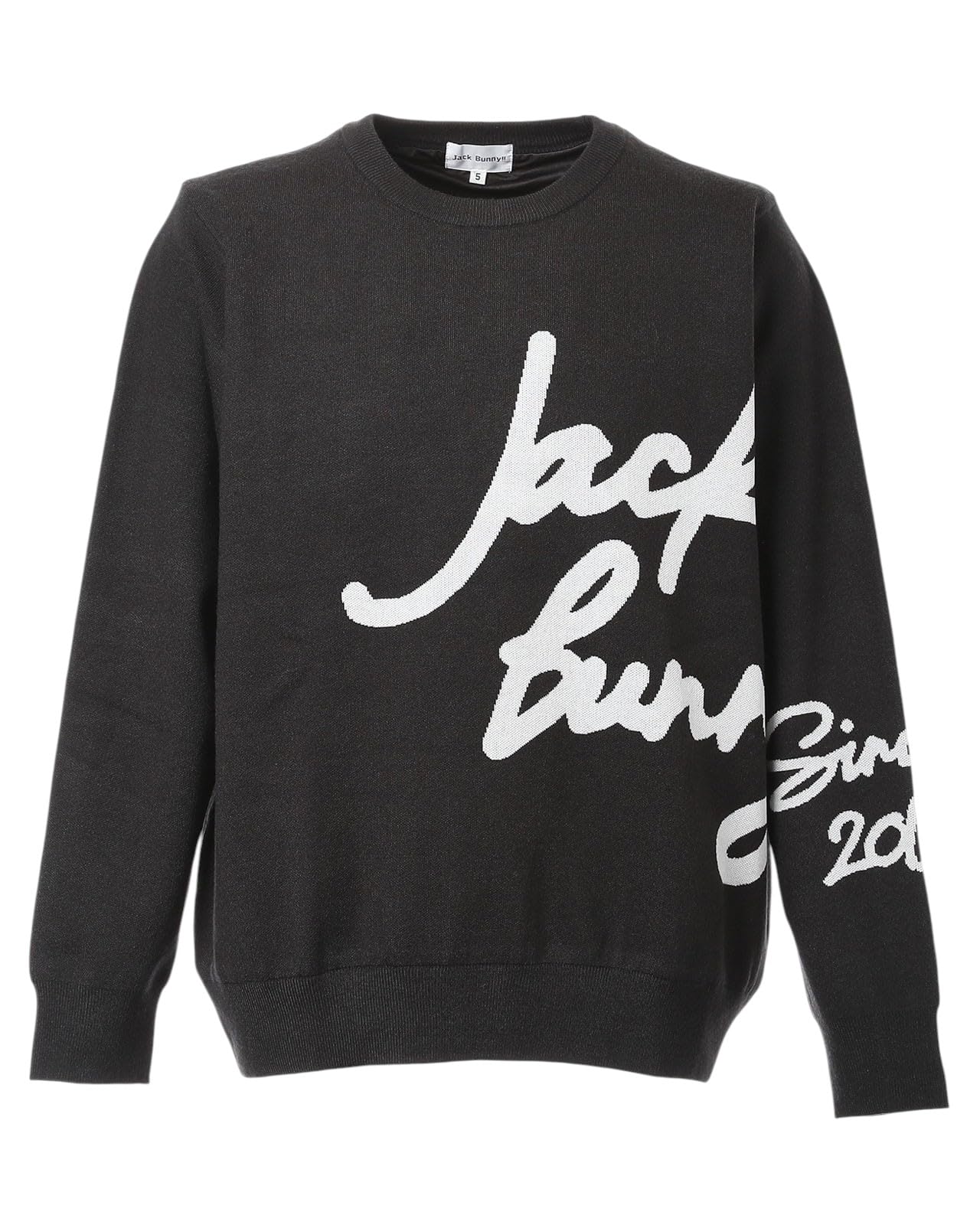 Amazon.co.jp: [ジャックバニー] メンズ クルーネックニット (防風