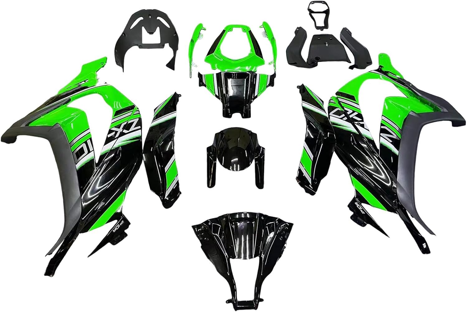 kazu Bruce & Shark(ブルース・サメ) ZX10R カウル 適用カワサキ