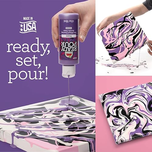 Miniatura 4 de Apple Barrel Juego de 4 pinturas premezcladas de colores pop, perfectas para proyectos de arte y manualidades, 13480E