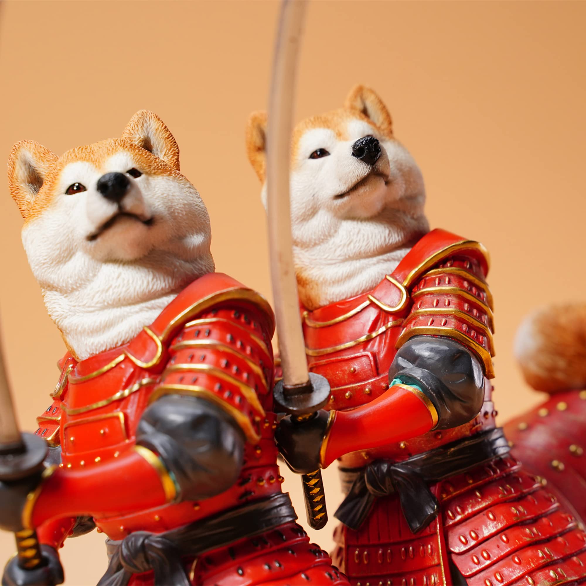 Amazon.co.jp: JXK武士柴犬 侍刀の柴犬 とても迫力で複雑な