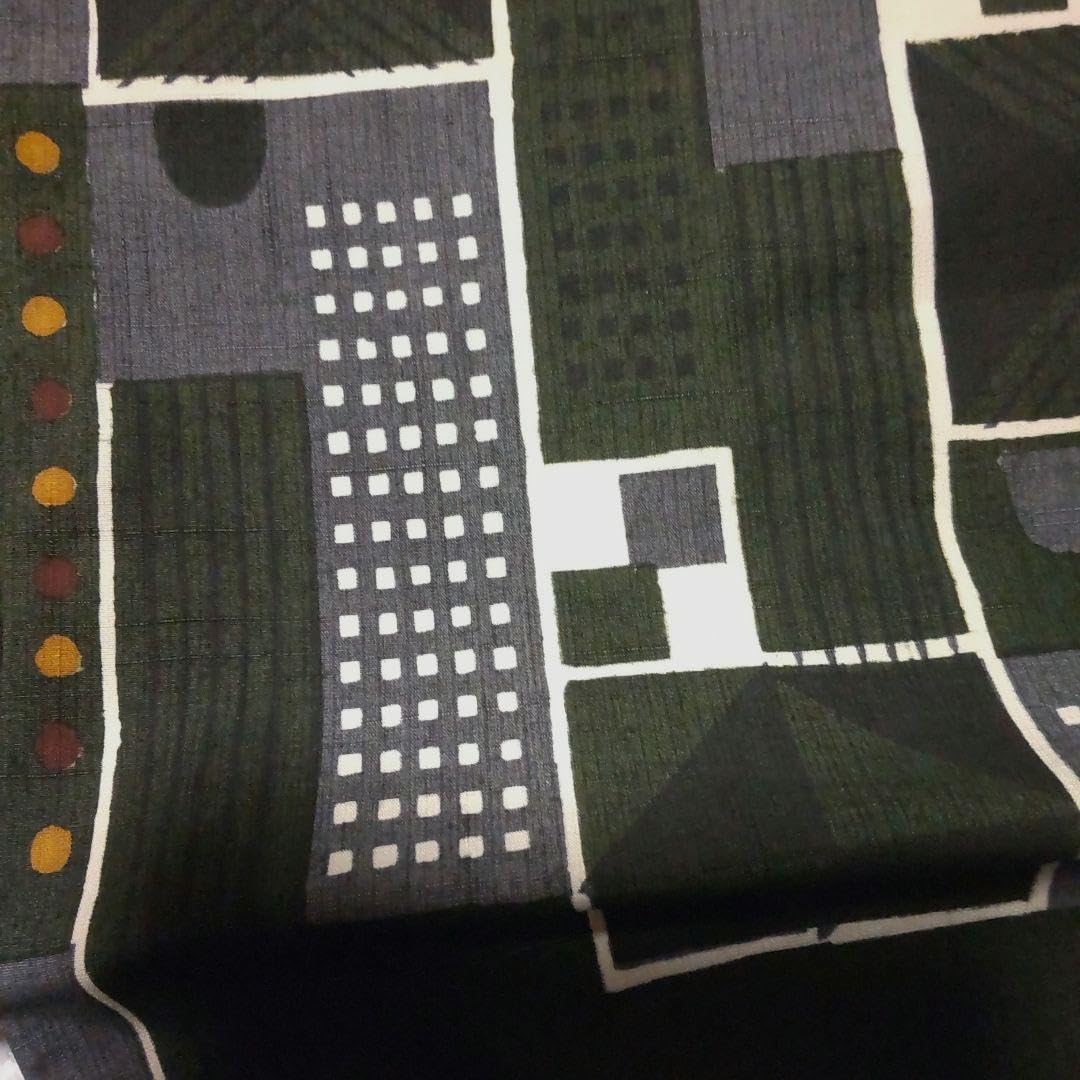 Amazon.co.jp: 正絹 つむぎ 名古屋帯 濃い緑色 : おもちゃ