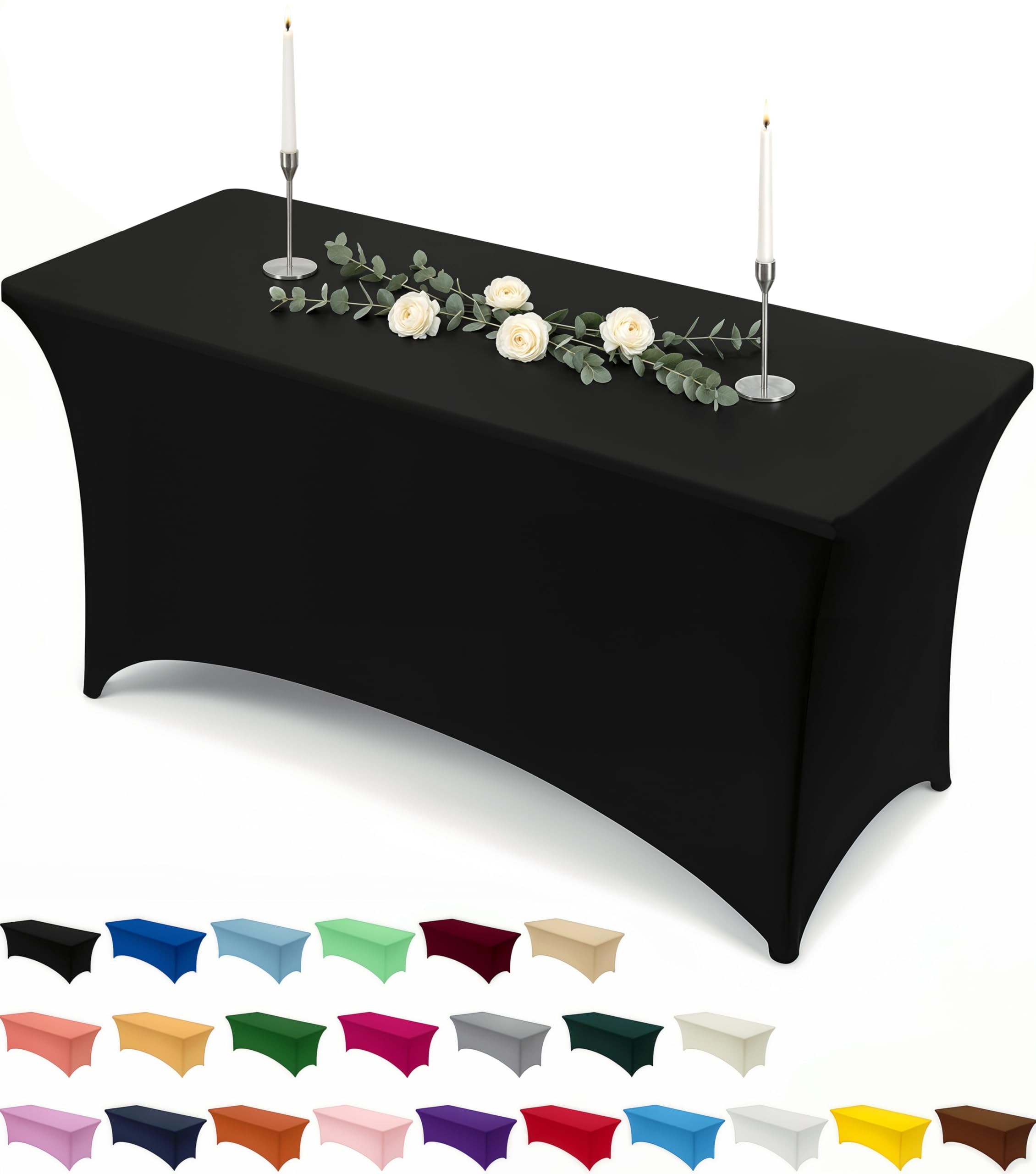 Mantel Elástico Utopia Kitchen: Ajuste Perfecto y Sin Arr...