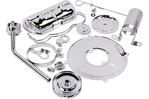 Super Chrome Deluxe Dress Up Kit: Enhance Your Volkswagen Engine with Timeless Style