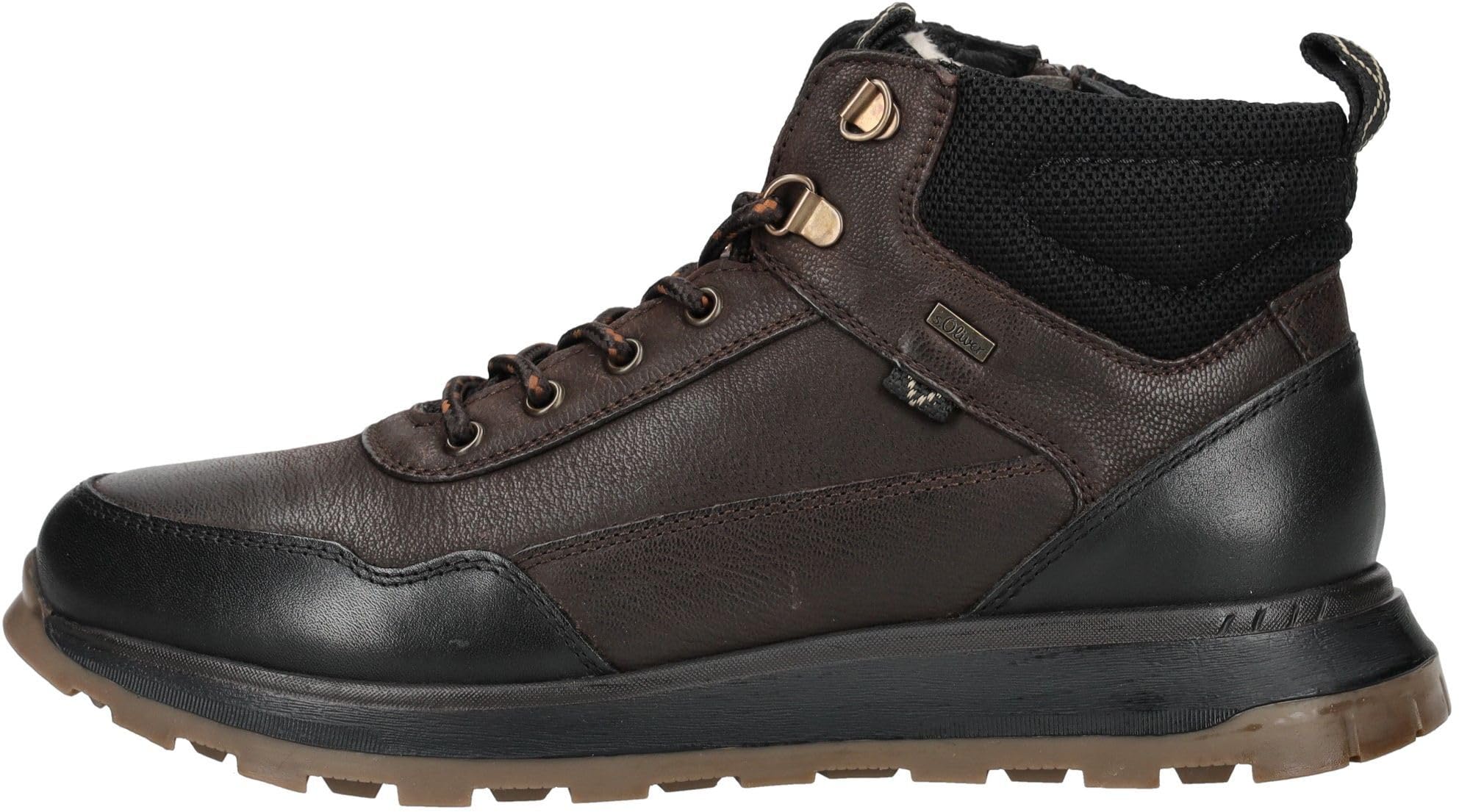 s.Oliver Herren Lace Boot Flat 5-15227-45, Stivaletto Uomo