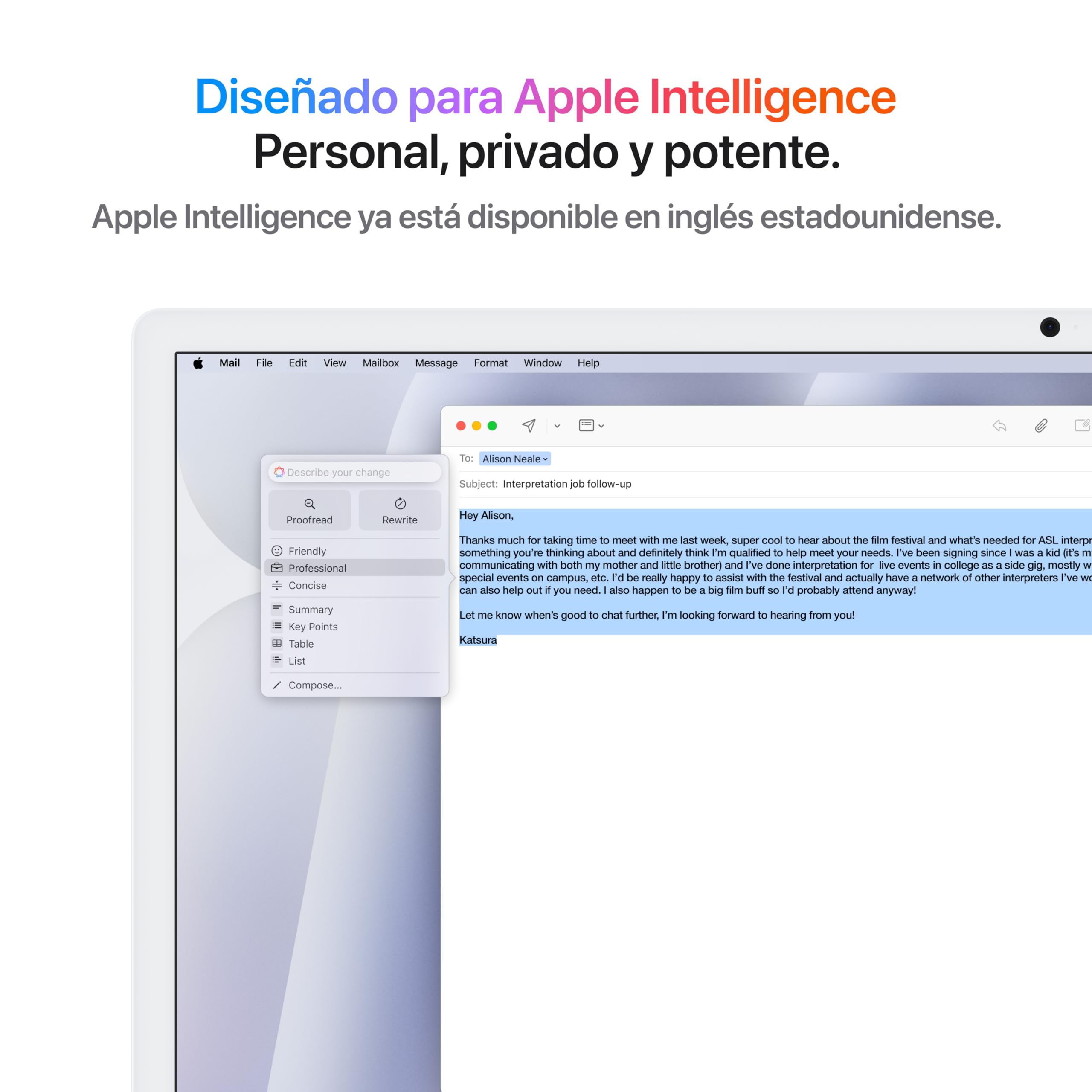 Apple iMac Ordenador de Mesa Todo en uno con Chip M4, CPU y GPU de 8 núcleos: diseñado para Apple Intelligence, Pantalla Retina de 24″, 16 GB de Memoria unificada, SSD de 256 GB - Plata
