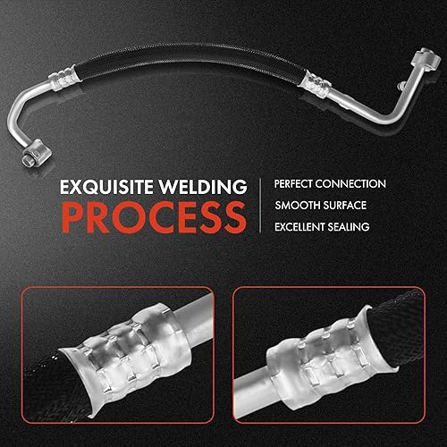 Miniatura 5 de A-Premium Conjunto de manguera de línea de descarga de A/C compatible con Dodge Avenger 2009-2014, Chrysler 200 2011-2014, Sebring 2007-2010,