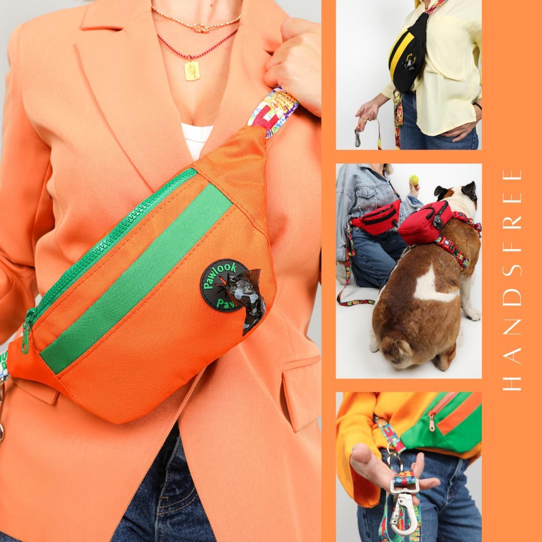 Pawlook Hands-Free Dog Walking Belt Bag