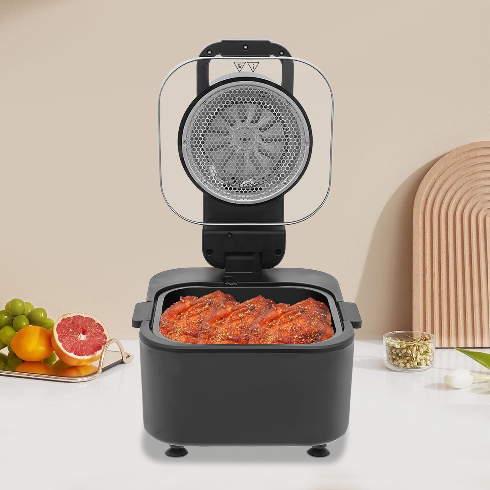 Amazon.com: 9.5 Air Fryer, Multi-Function Airfryer with Touch