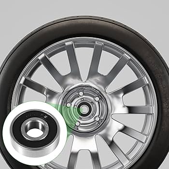 Amazon.com: 5pcs 6201RS Front and Rear Wheel Bearing Kits