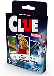 Jeu de cartes Clue pour les enfants Âges 8 & Haut, jeu de stratégie de 3-4 joueurs