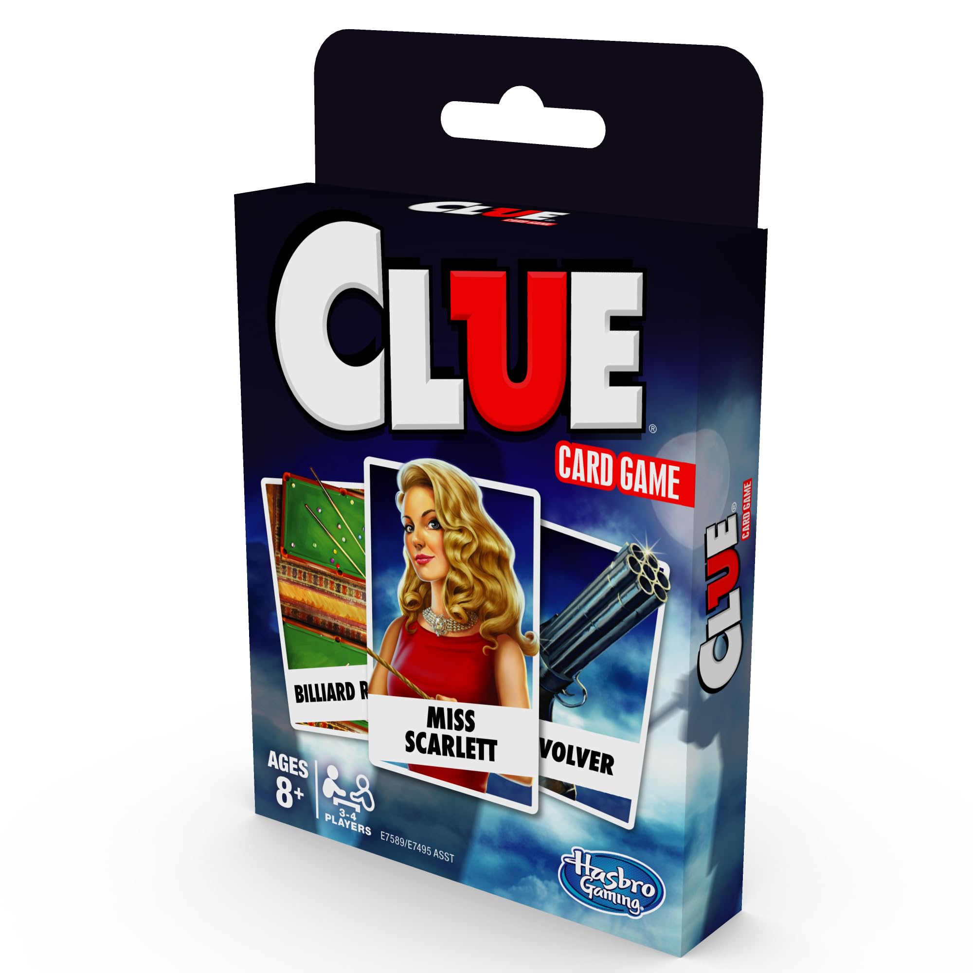 Amazon | Clue Card Game for Kids Ages 8 & Up, 3-4 Players Strategy