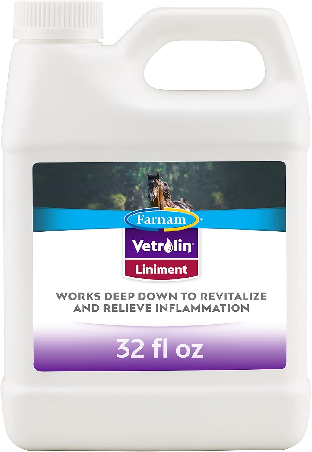 Farnam Vetrolin Horse Liniment for Muscle Soreness