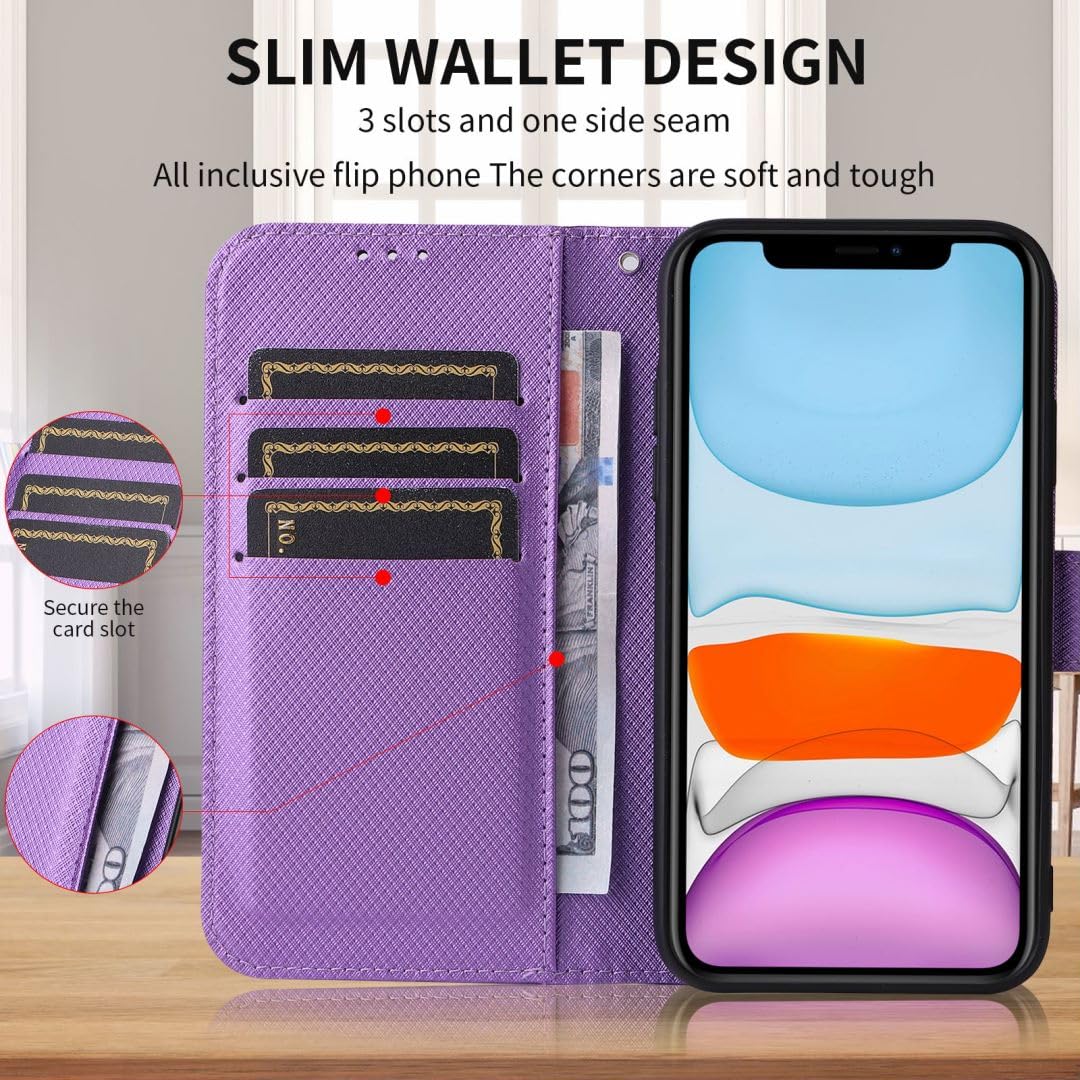Custodia Personalizzata Per Oukitel C33 Con Foto O Scritta - Cover Portafoglio In Pelle PU Con Slot Carte E Supporto, Nero
