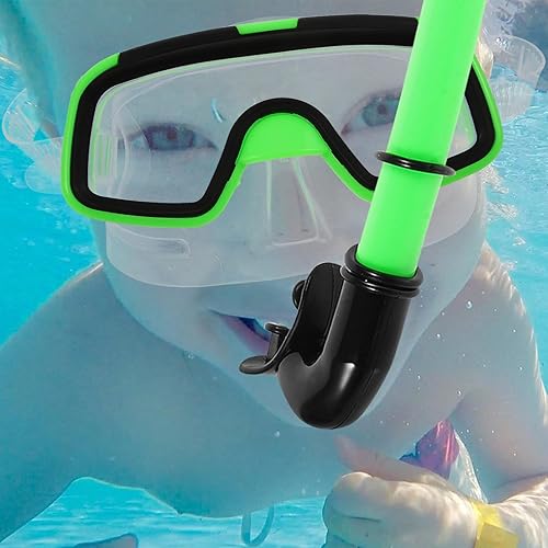 Miniatura 7 de STOBAZA Snorkel Set Lightweight Breathing Tube Mask for Swimming Snorkeling Gear with Wide Field of View Portable and Easy to Wear for Beginners and