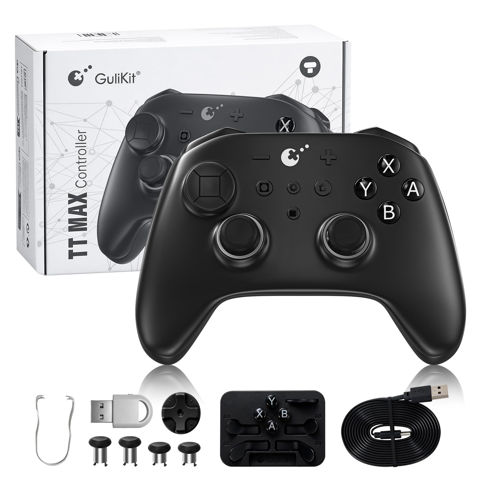 GuliKit TT MAX コントローラー GuliKit TT MAX Wireless Controller for PC, Android, iOS, Switch 1