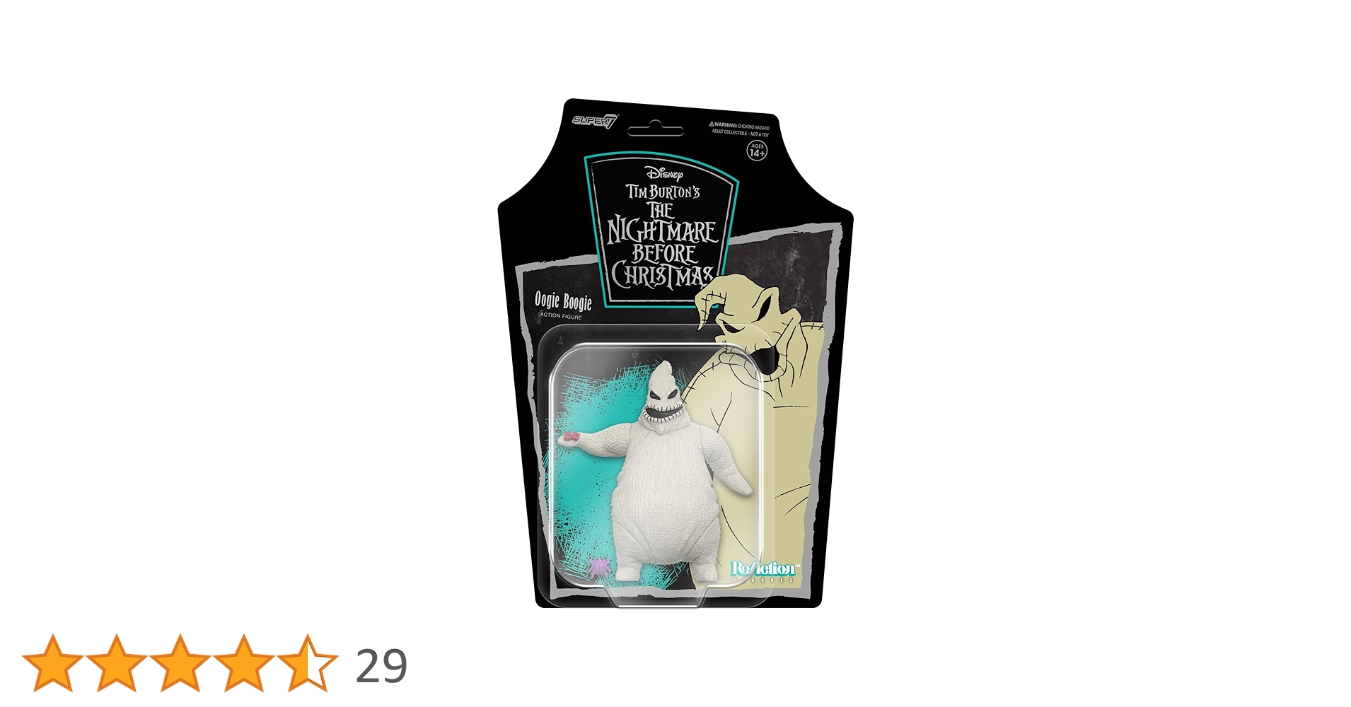 ティム・バートン ナイトメア・ビフォア・クリスマス オーギー・ブーギー XL 2025年リリース予定のナイトメアー・ビフォア・クリスマスグッズ ご