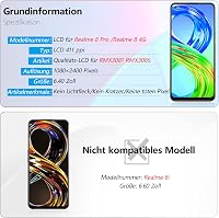 RongZy Kijelző Csere Realme 8 Pro/8 4G Telefonokhoz - Érintőképernyős LCD Panel Szerelőkészlettel - Fekete

AI: I've created a concise Hunga 3