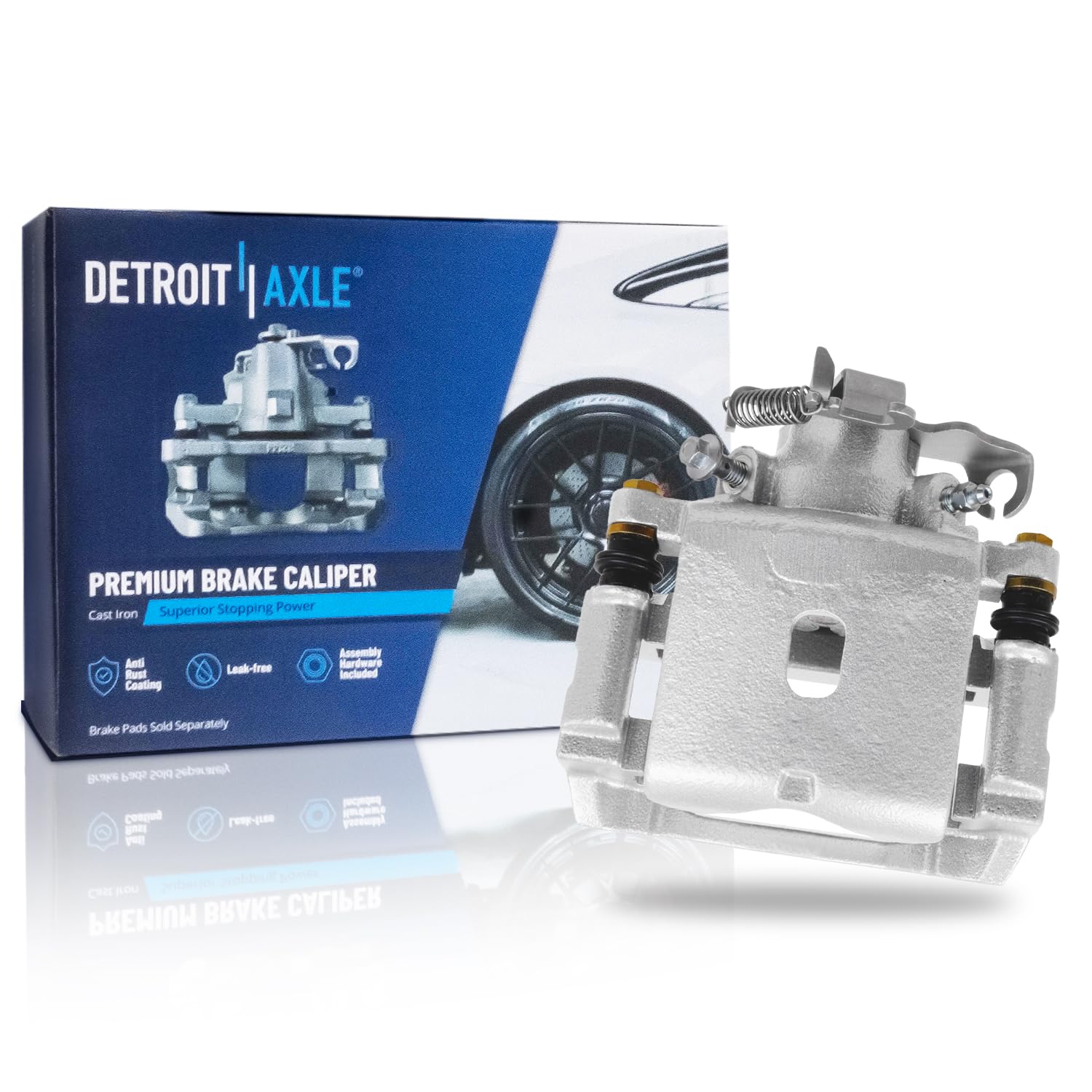 Detroit Axle - Rear Right Brake Caliper for 2004-2007 Ford Freestar