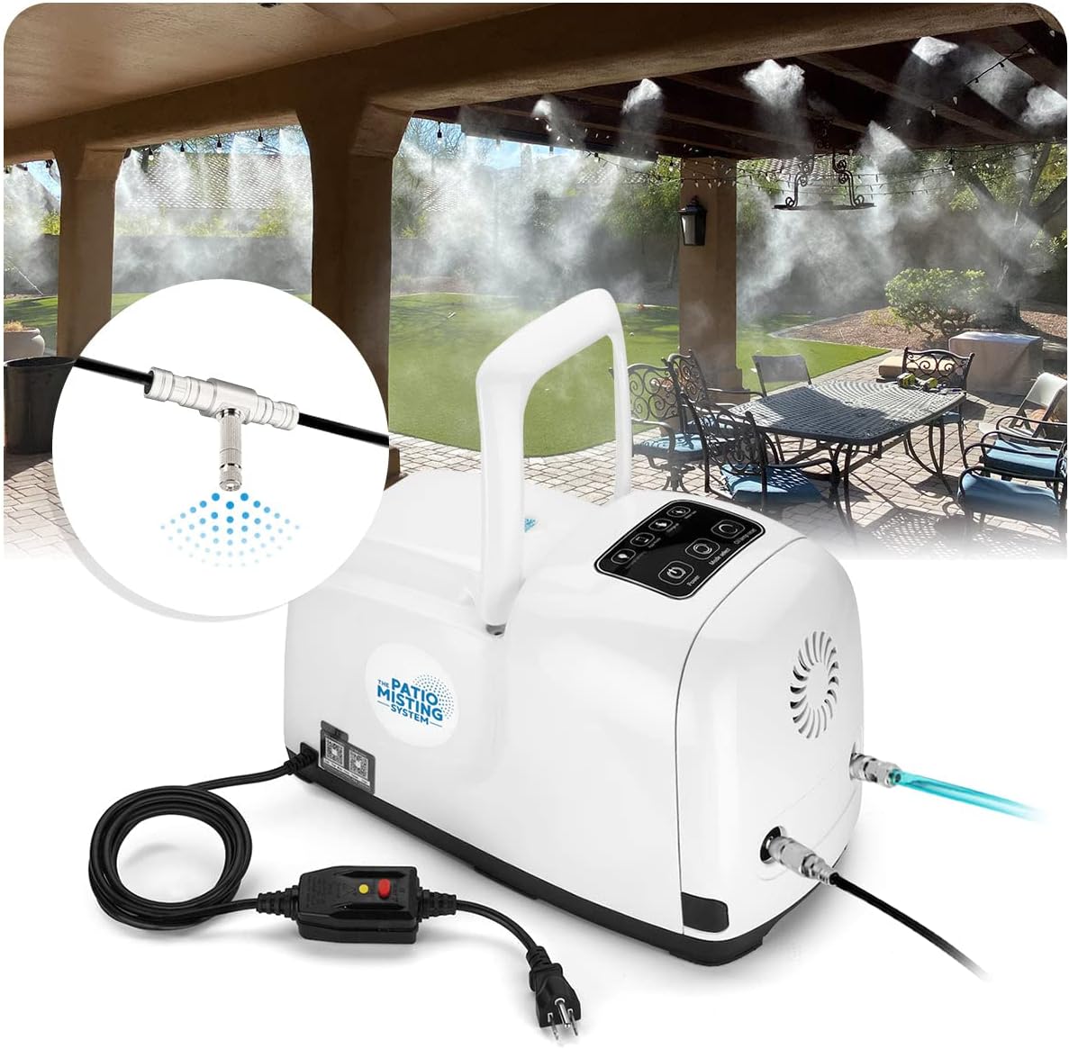 The Patio Misting System Patio Misters Pro Ultra Fine