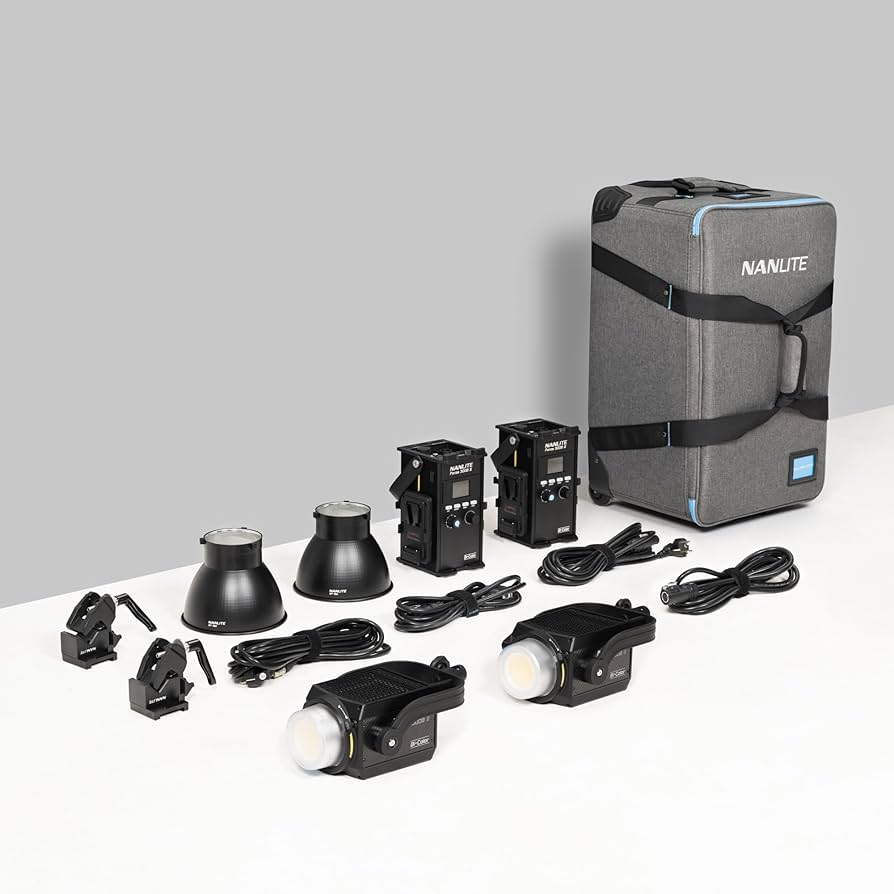 NANLITE Forza 300B LED バイカラー スポットライト Nanlite Forza 300B II Bicolor LED Spotlight Kit
