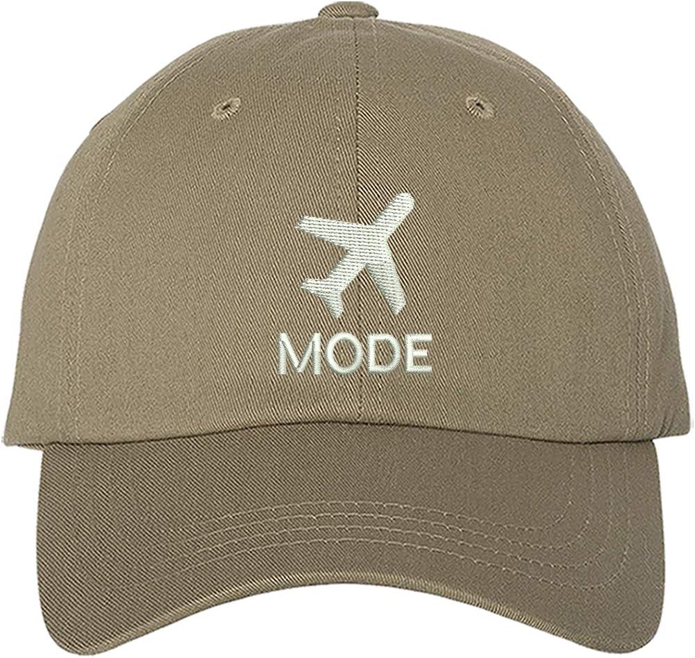 Prfcto Lifestyle Airplane Mode Baseball Cap - Vacation Dad Hat - Traveling Hats