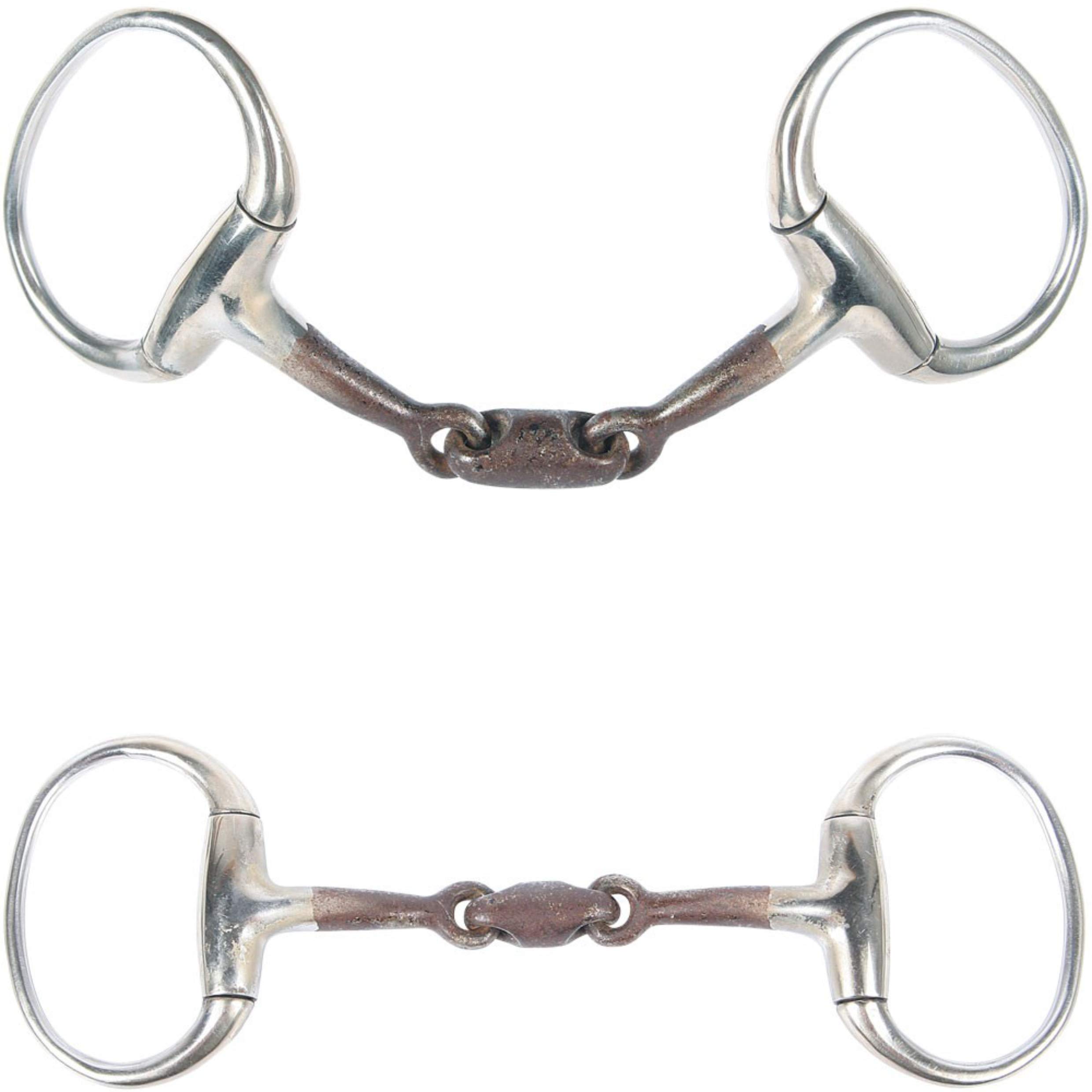 Harry´s Horse Olivenkopftrense Sweet Iron doppelt gebrochen 13mm 13.5