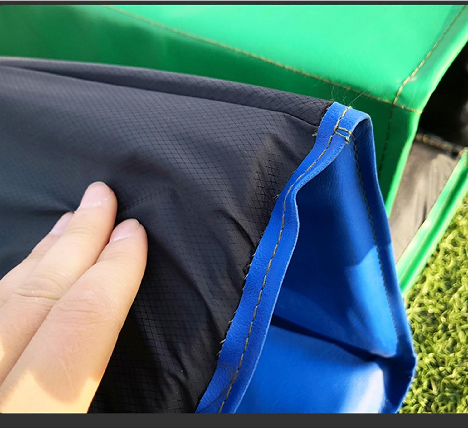 HJXGQJM Basketball Pole Pad, Weather Resistant Shock Absorbing Padding for Square Poles, Safety Blocking Pad for Basketball Hoops Heavy Duty Pole Protective Pads,Basketball Pole Padding Wrap Around