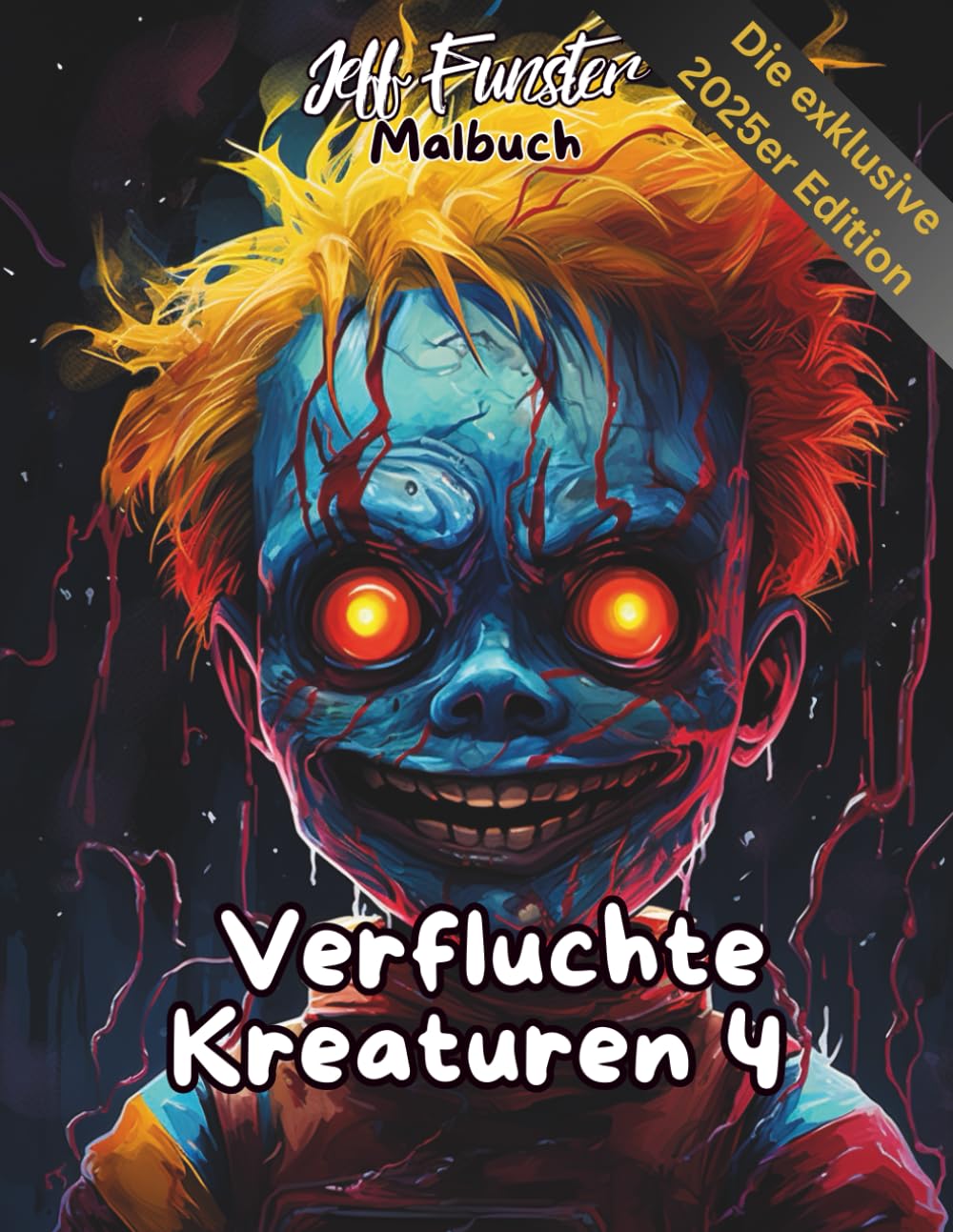 Verfluchte Kreaturen 4 – Dunkles Fantasy-Malbuch voller Mystik & Fantasie