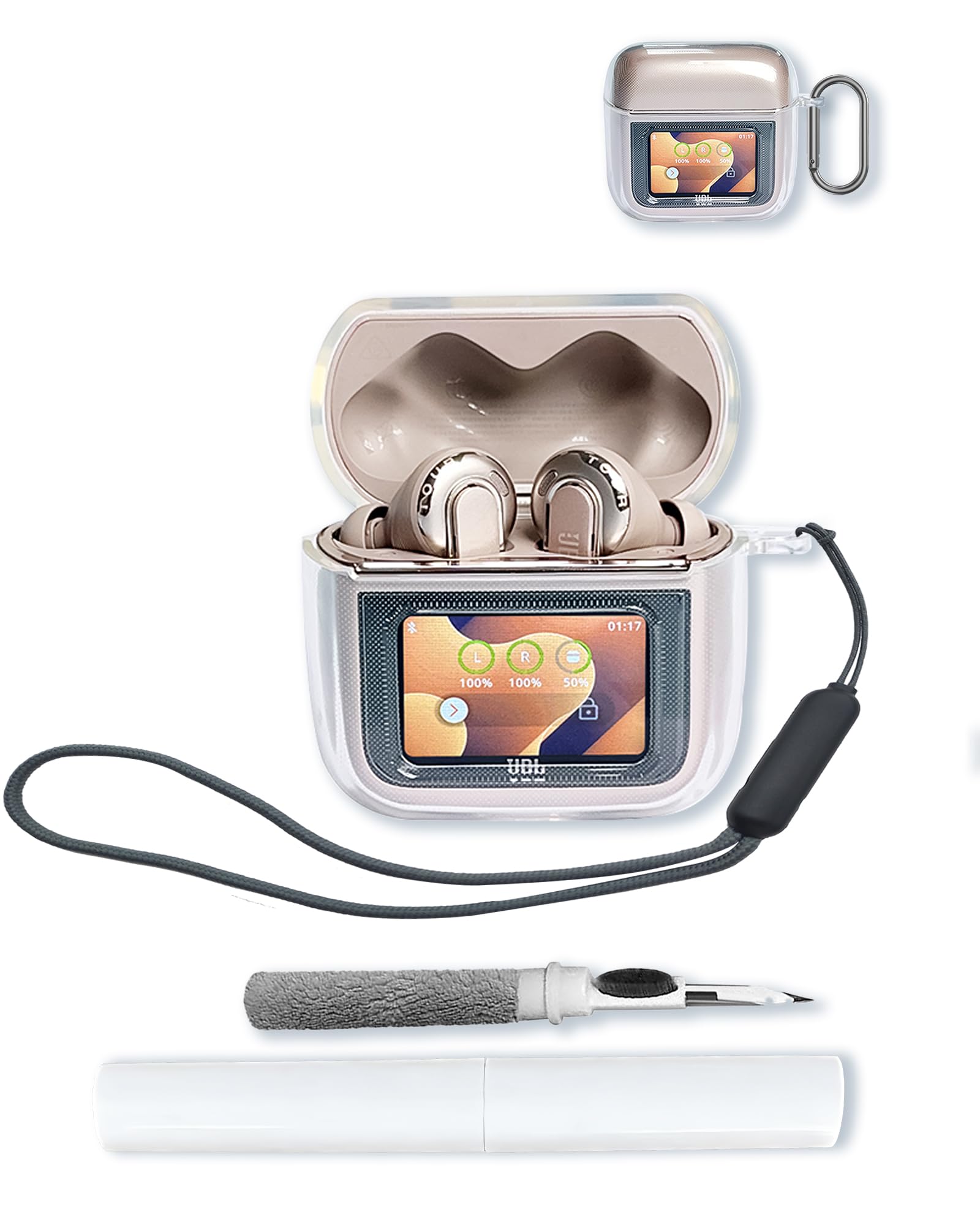 Amazon.com: Case for JBL Tour PRO 3 Earbuds,Soft Protective