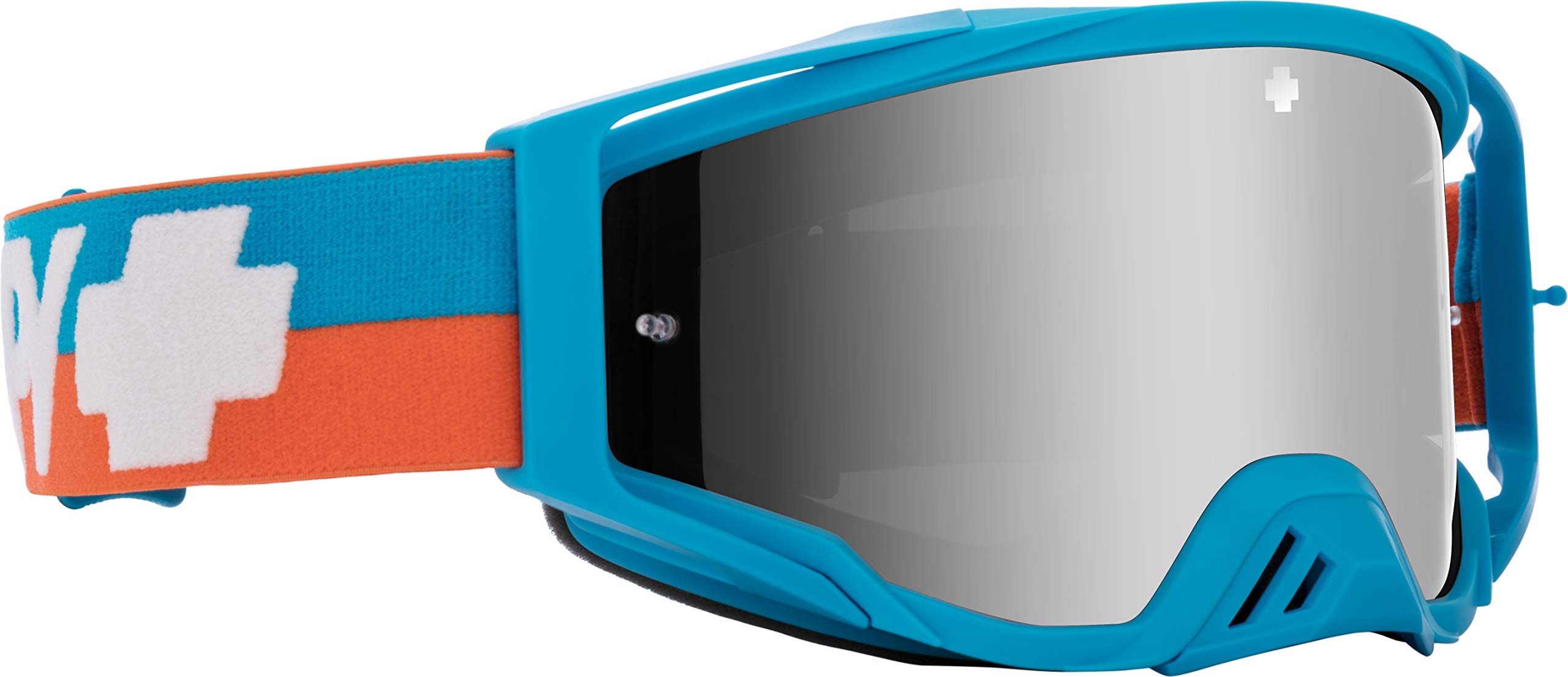 SPYOptic Foundation MX Goggle, Motorsports Goggles, Color and Contrast Enhancing Lenses