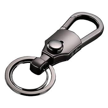 Amazon.co.jp: [Joy Bonus] ダブルリング カラビナ キーホルダー