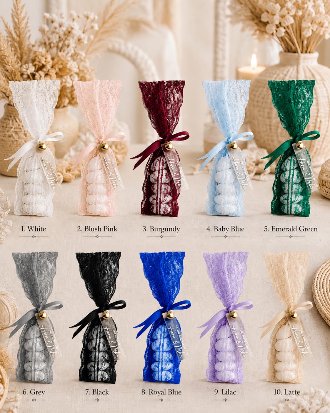 Generisch Personalisierte Gastgeschenke Hochzeit