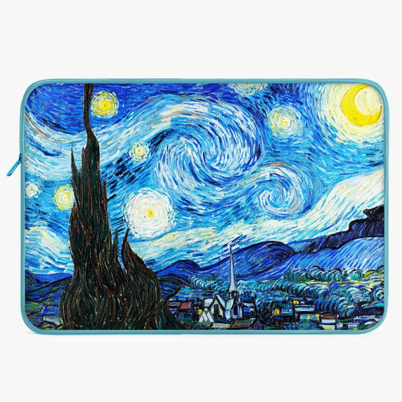Myxtur Starry Night by Van Gogh Laptop Sleeve (Blue) (13 inch) (B0CXT18JK7) Amazon Price History, Amazon Price Tracker