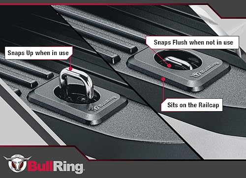 Miniatura 5 de Bull Ring 4001-XT, 2 pares de chasis de acero inoxidable, más silencioso, mejorado