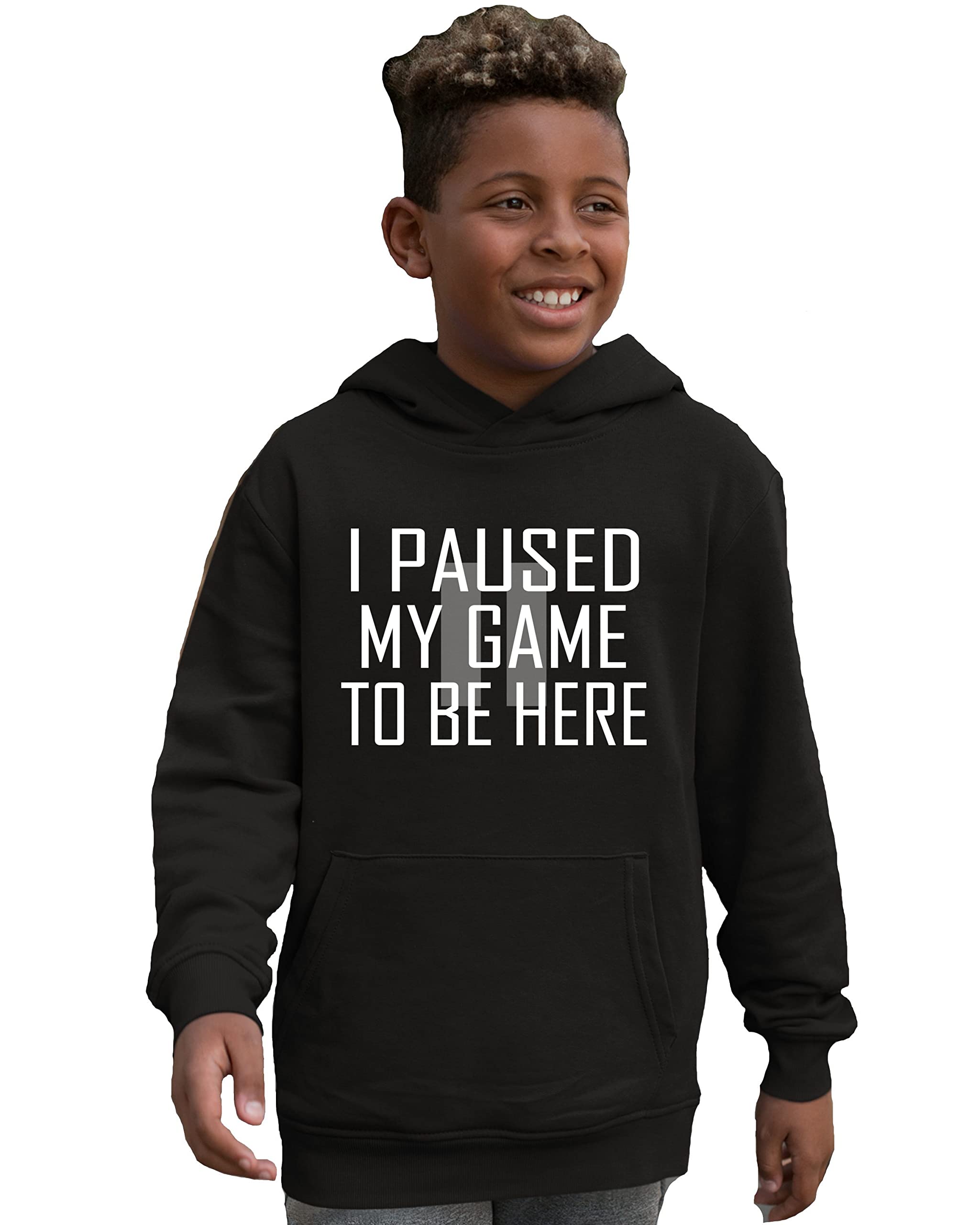 Go All Out Classy I Paused My Game To Be Here Funny Gamers Novelty Gift For Gaming Lovers Mens Women Youth Sweatshirt Hoodie