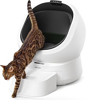 PETLIBRO Luma Automatic Cat Litter Box AI-Camera Waste Analysis, Auto Odor-Control Self Cleaning Cat Litter Box with Multi-Cats Recognition, Smart App Usage Tracking, Safety Sensors and Large Open Top
