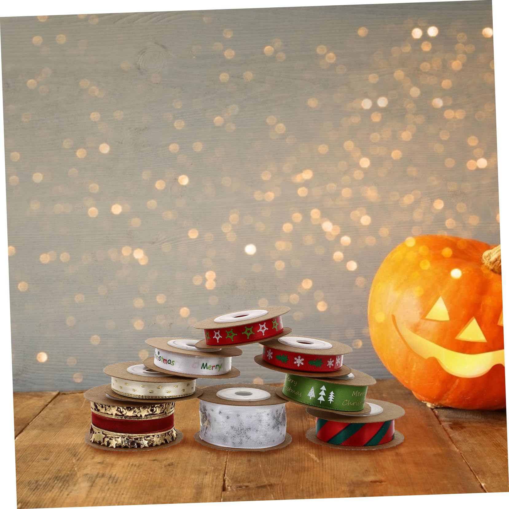 SEWACC 24stücke Teiliges Weihnachtsband-set Satin Und Organza Für Kreative Geschenkpäckchen Und Dekorationen Vielseitige Ribbons Verschiedenen Farben Für Festliche Anlässe Und