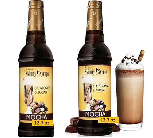 Skinny Syrups - Jarabes de café sin azúcar Jordans Skinny Sauce, paquete variado de jarabes de caramelo, moca y vainilla sin gluten, apto para disponible en Yaxa Colombia