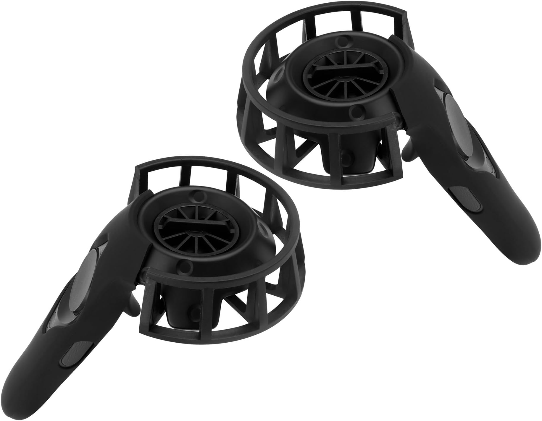 2 Packs Protective Frame and Silicon Protective Case for HTC Vive/Vive Pro Controllers MDW