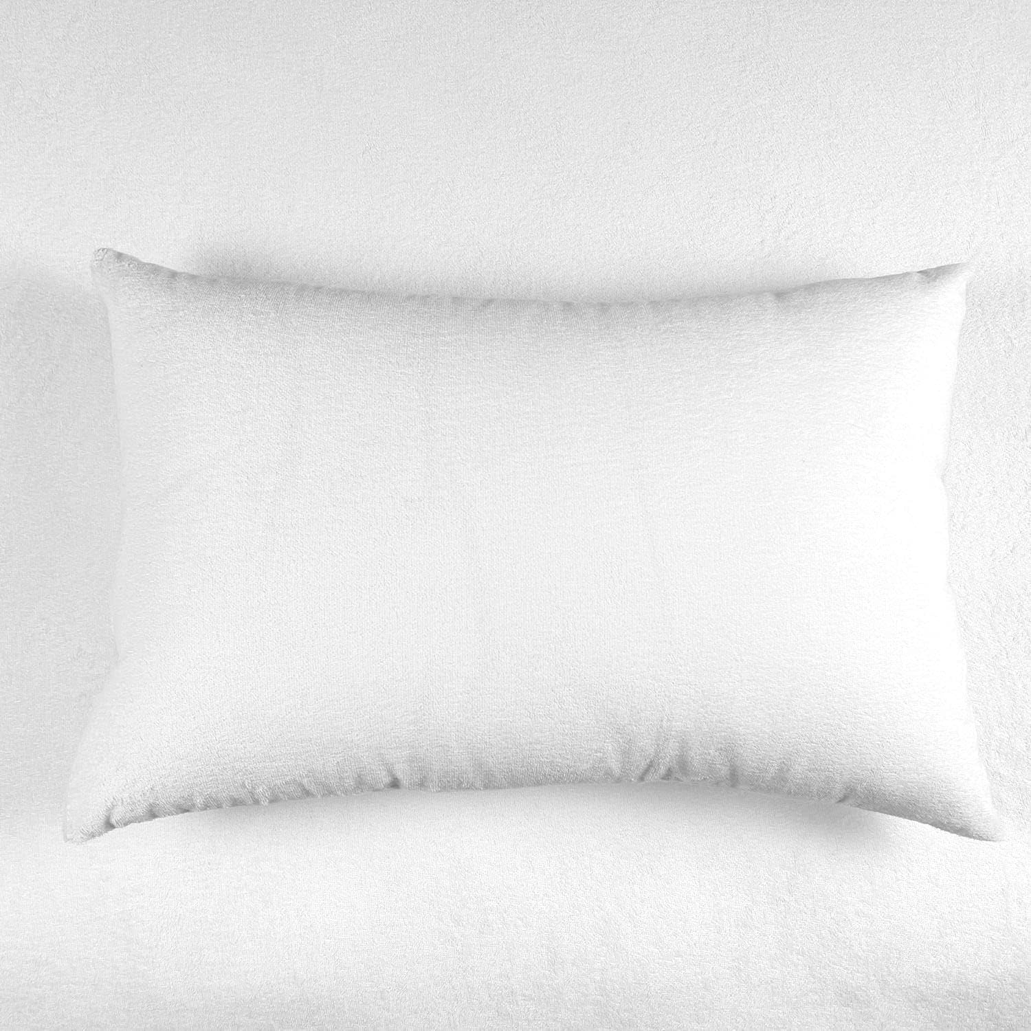 Luxton Waterproof Pillow Protector, Terry Cotton Toweling Pillow