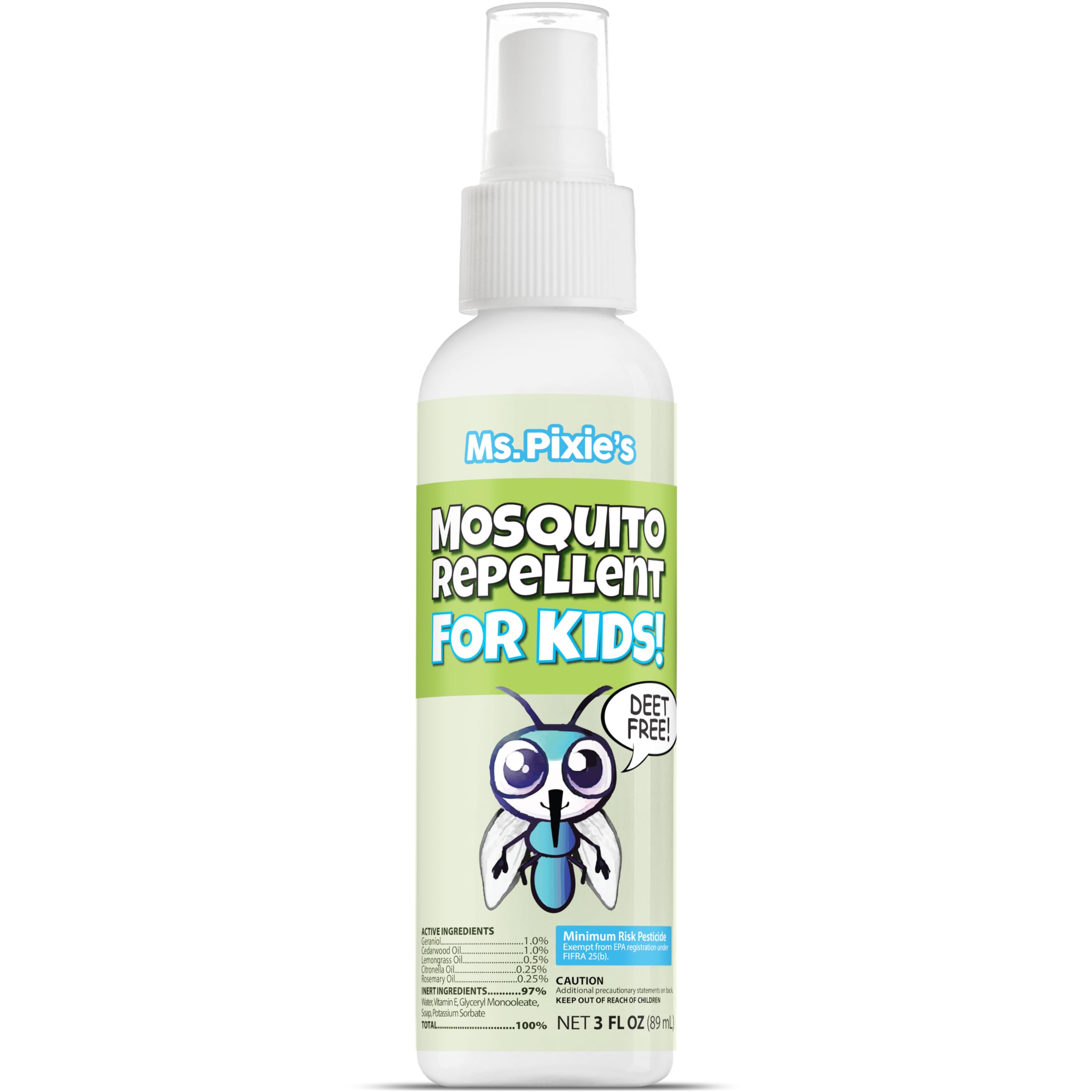 Ms. Pixie's Mosquito Repellent for Kids bottle