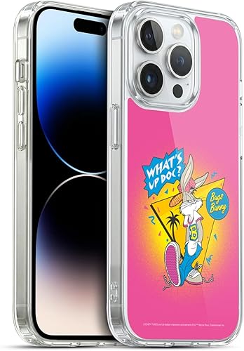 Miniatura 113 de Head Case Designs Funda de gel suave con licencia oficial de Looney Tunes Retro Bugs Bunny compatible con Apple iPhone 11 Pro Max Retro,Blanco y