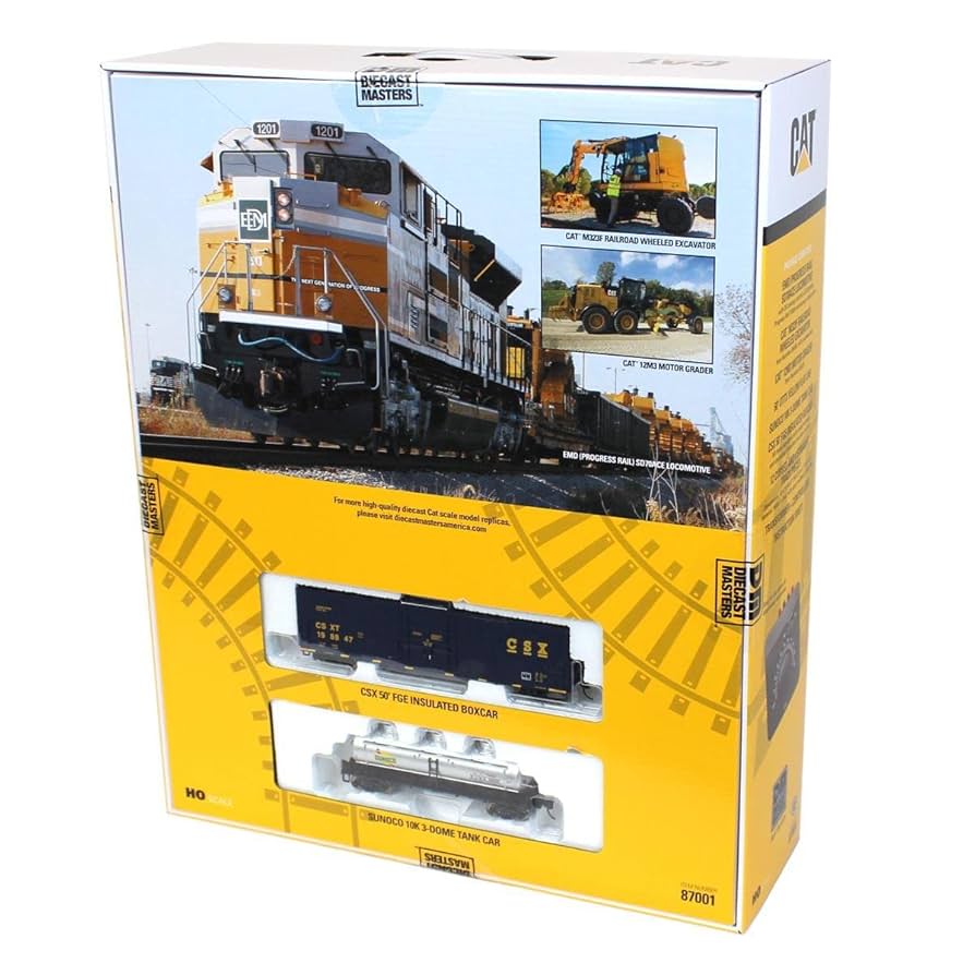 Amazon.com: Diecast Masters HO Scale Progress Rail 100th