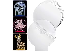 6 Pieces Acrylic Sheets for LED Displays